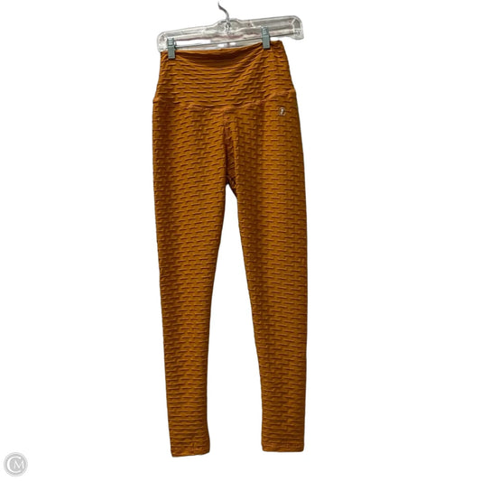 Athletic Leggings By Abs In Orange, Size: L