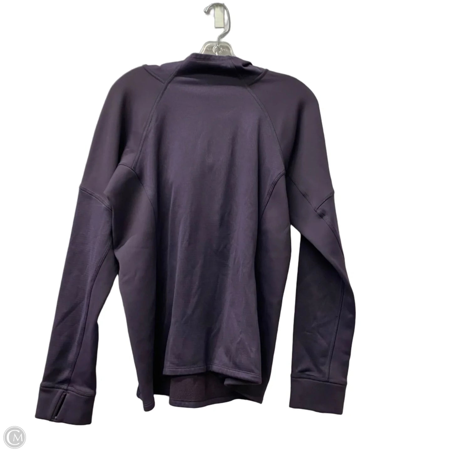 Athletic Sweatshirt Hoodie By The North Face In Purple, Size: L