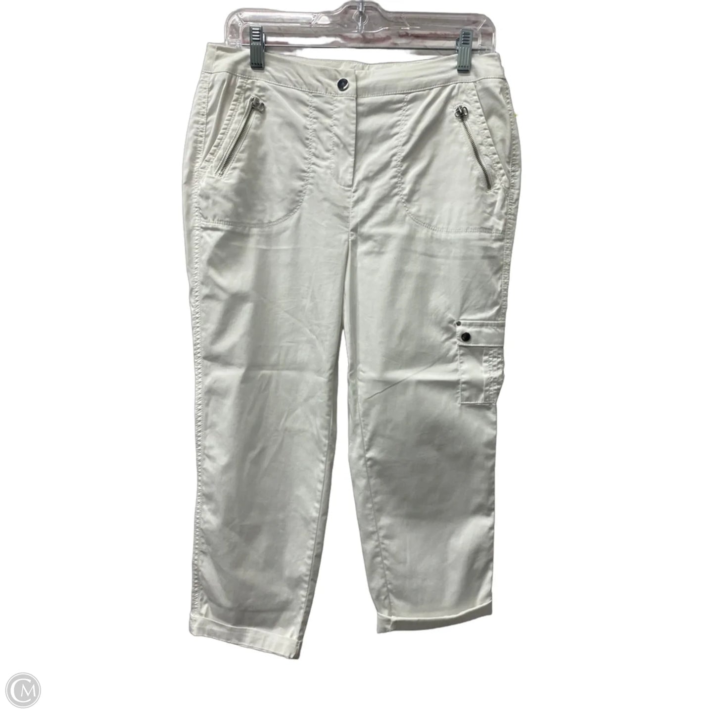 Pants Cropped By Chicos In White, Size: 2