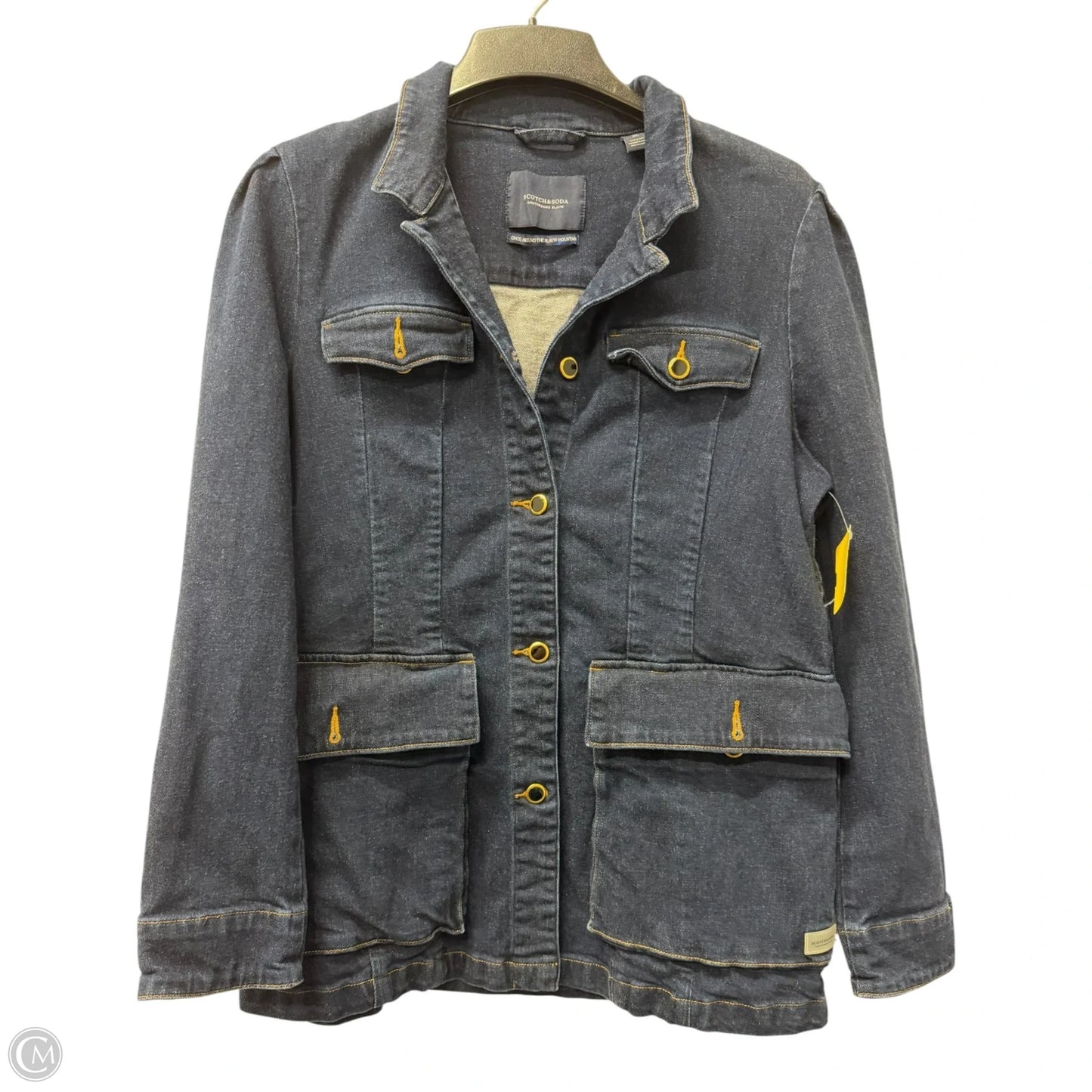 Jacket Denim By SCOTCH & SODA In Blue, Size: Xl