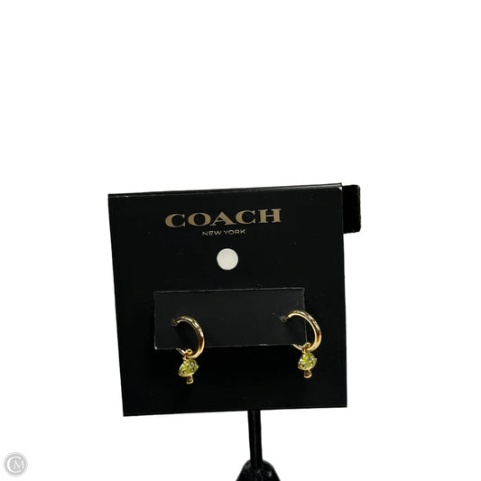 Earrings Designer By Coach