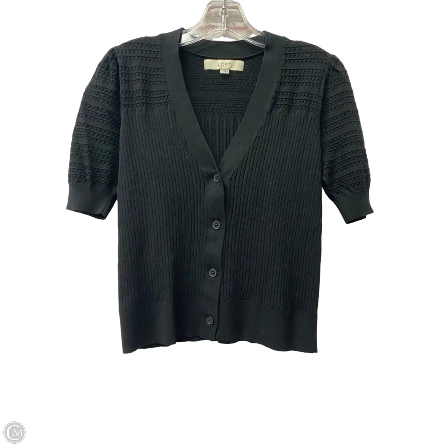 Cardigan By Loft In Black, Size: Xs