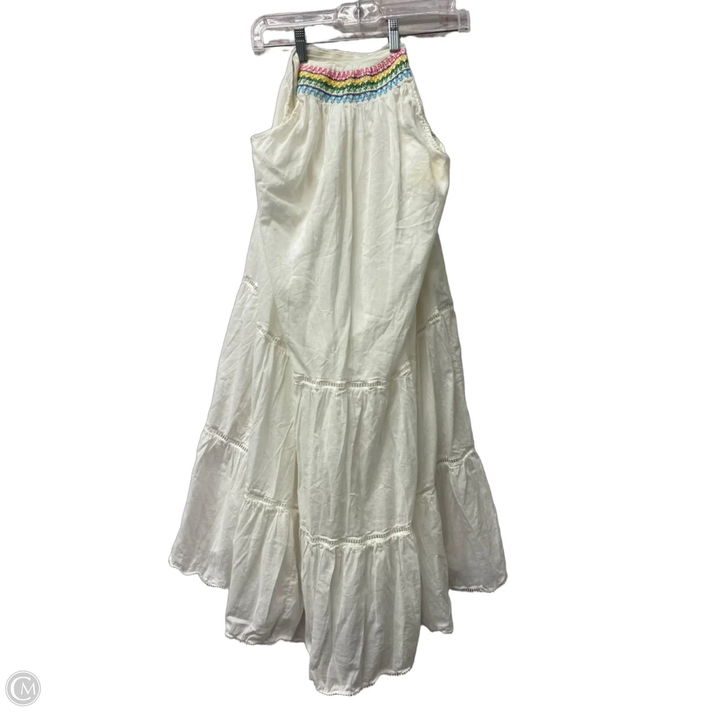 Dress Casual Maxi By J. Crew In White, Size: L
