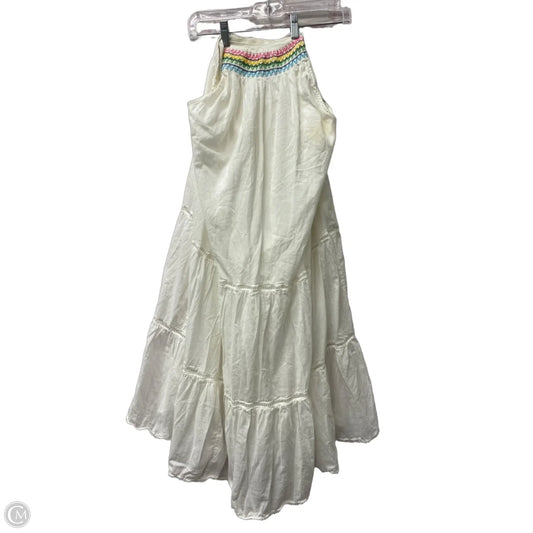 Dress Casual Maxi By J. Crew In White, Size: L