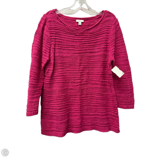 Sweater By J. Jill In Pink, Size: M