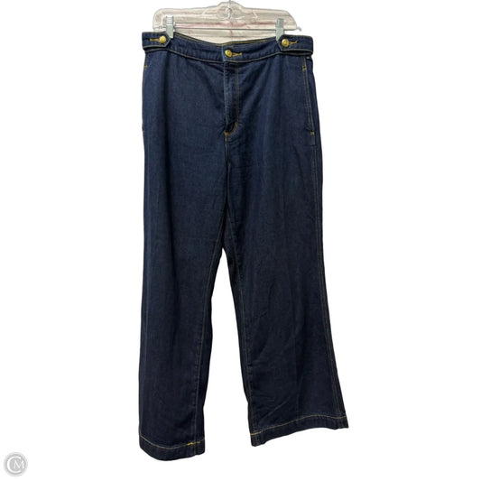 Jeans Wide Leg By Loft In Blue, Size: 6
