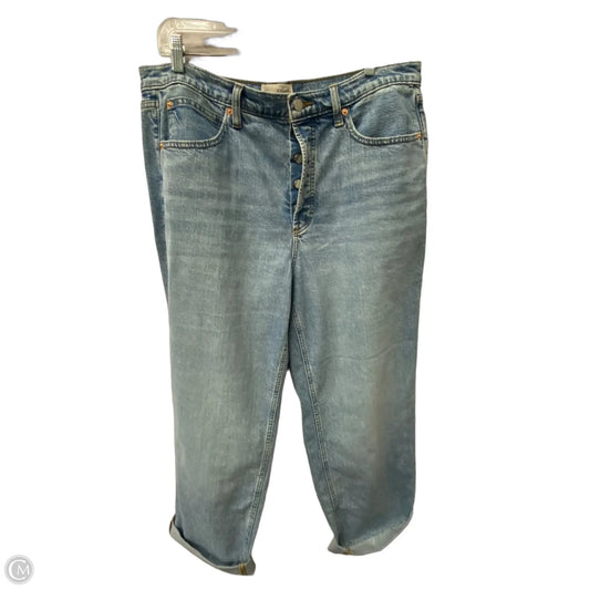 Jeans Boyfriend By Universal Thread In Blue, Size: 14