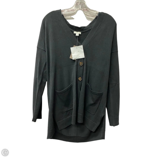 Cardigan By J. Jill In Black, Size: Sp