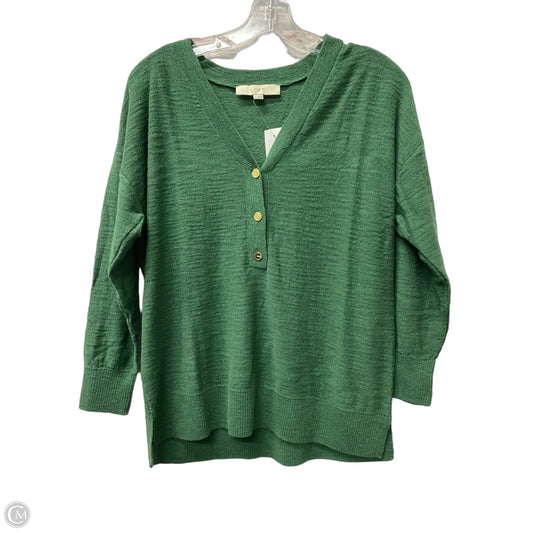 Cardigan By Loft In Green, Size: S