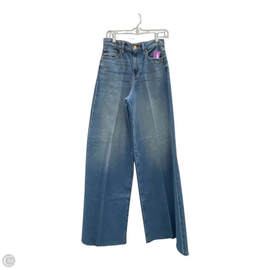 Jeans Wide Leg By Express In Blue, Size: 2