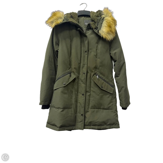 Jacket Puffer & Quilted By Sam Edelman In Green, Size: M