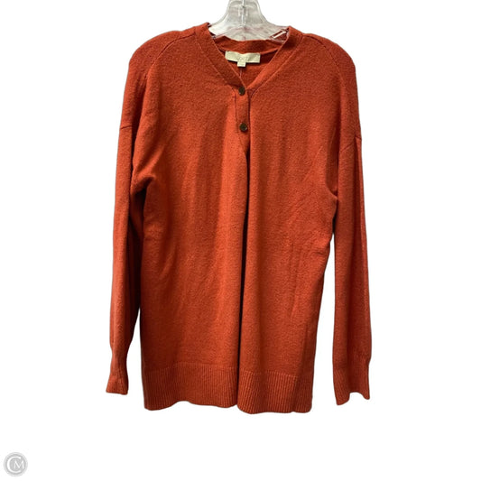 Sweater By Logg In Orange, Size: L