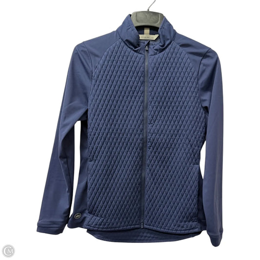 Athletic Jacket By Peter Millar In Blue, Size: M