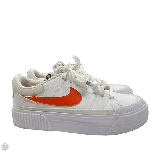 Shoes Sneakers By Nike In White, Size: 7