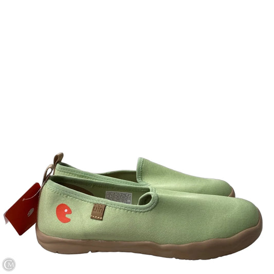 Shoes Flats By Cme In Green, Size: 9