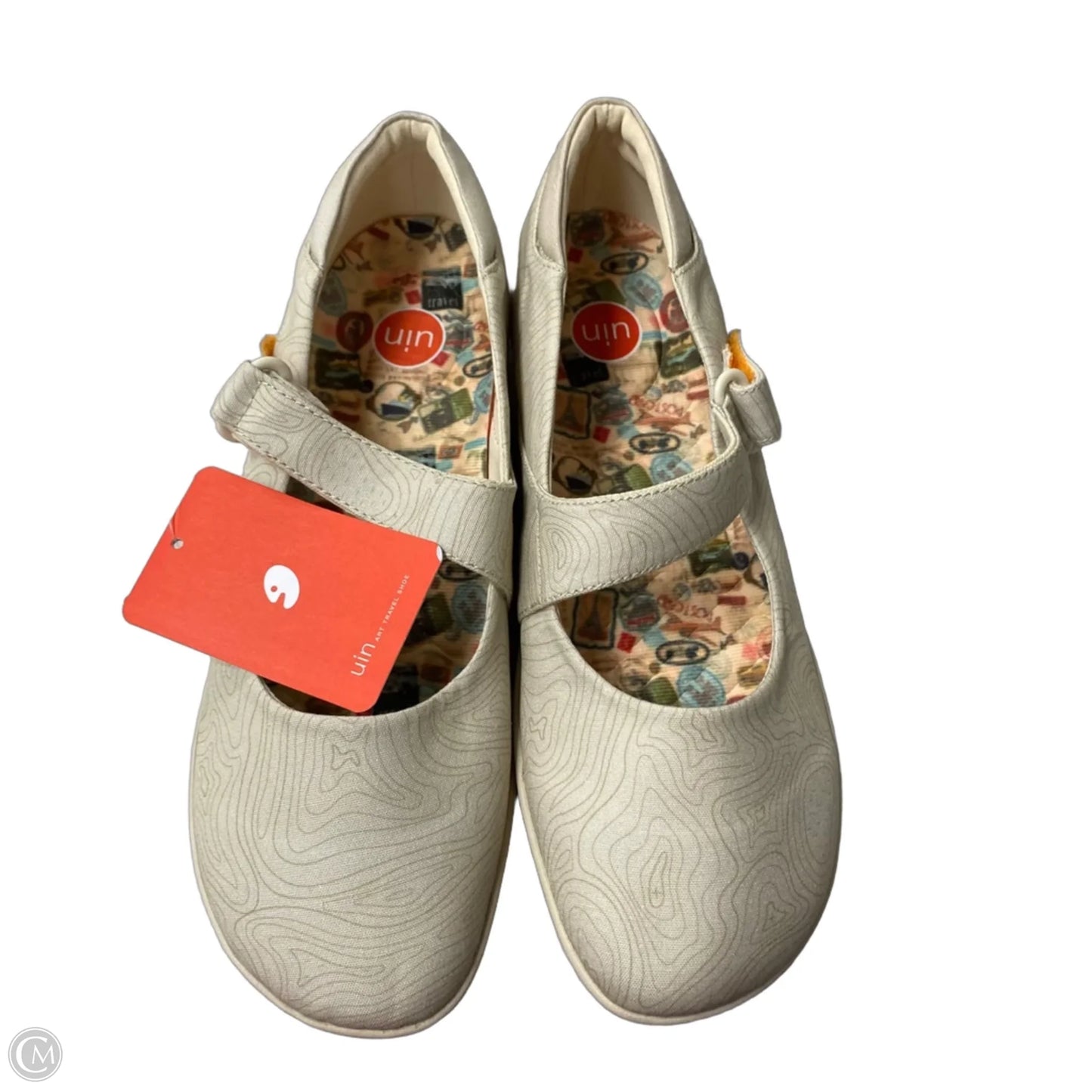 Shoes Flats By uni  In Tan, Size: 9