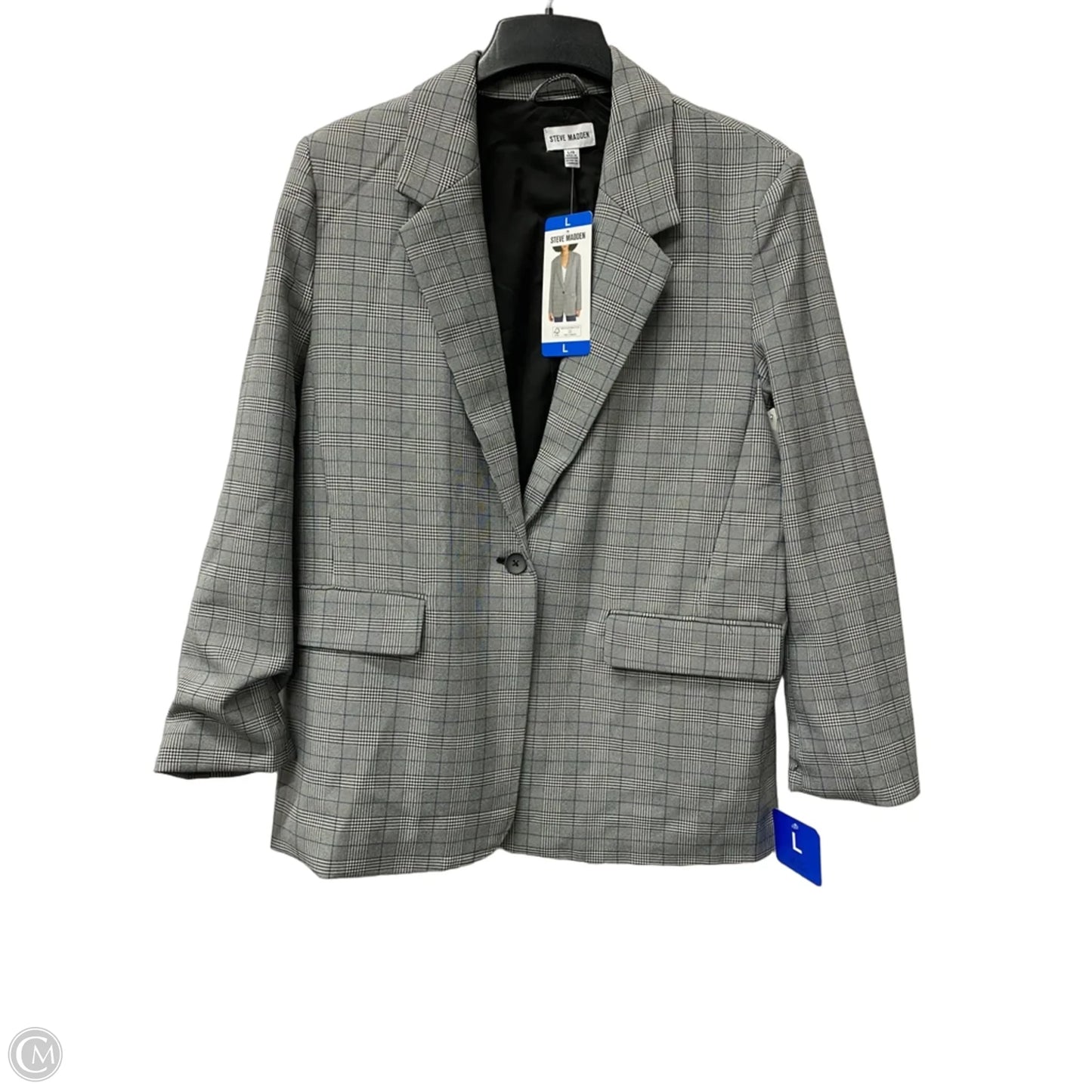 Blazer By Steve Madden In Grey, Size: L