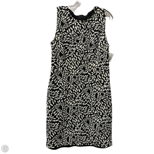 Dress Casual Short By Ann Taylor In Black & White, Size: 0