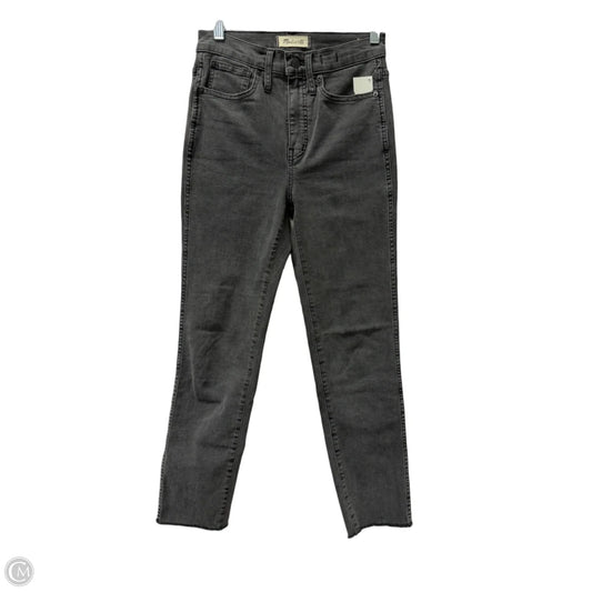 Jeans Skinny By Madewell In Grey, Size: 2