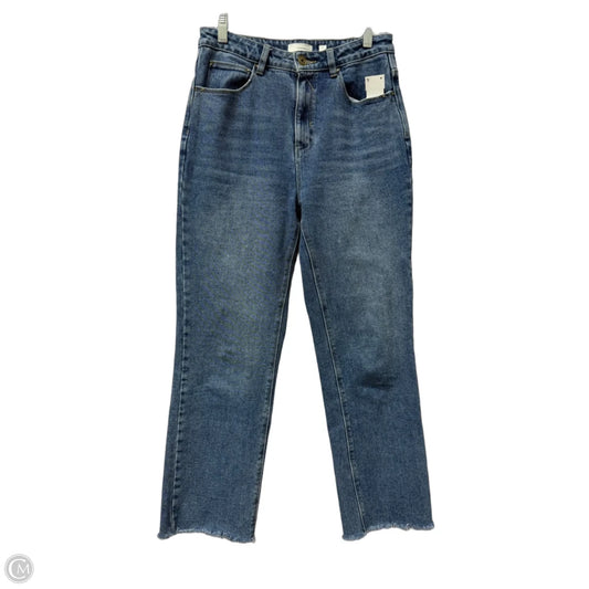 Jeans Straight By A Loves A In Blue Denim, Size: 8
