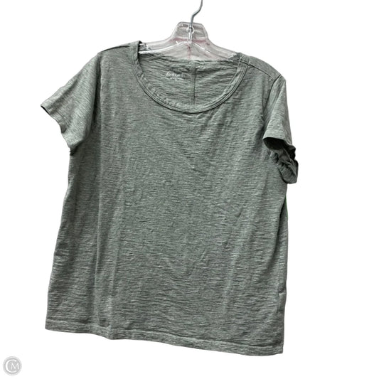 Top Short Sleeve By J. Crew In Grey, Size: Xl