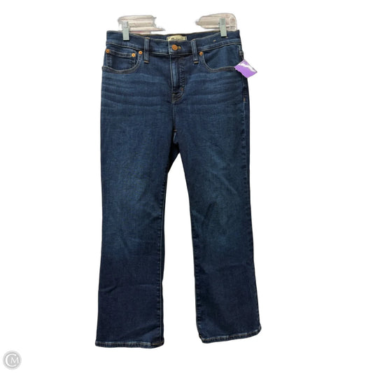 Jeans Boot Cut By Madewell In Blue Denim, Size: 6p