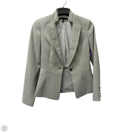 Blazer By White House Black Market In Grey, Size: Xs