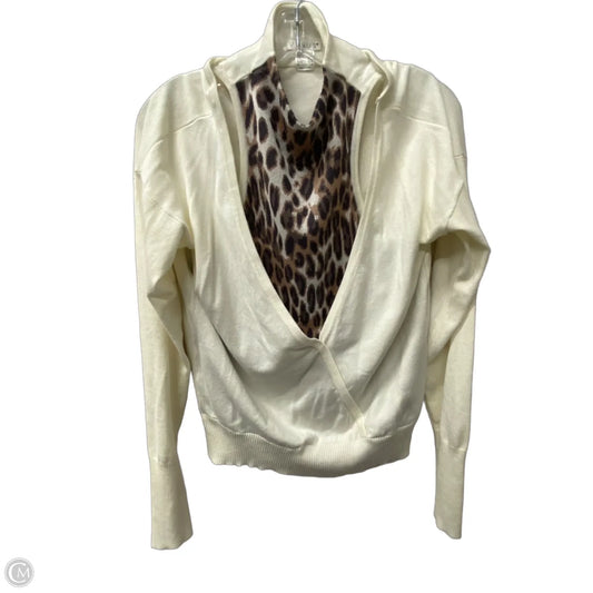Sweater By Venus In Cream, Size: M