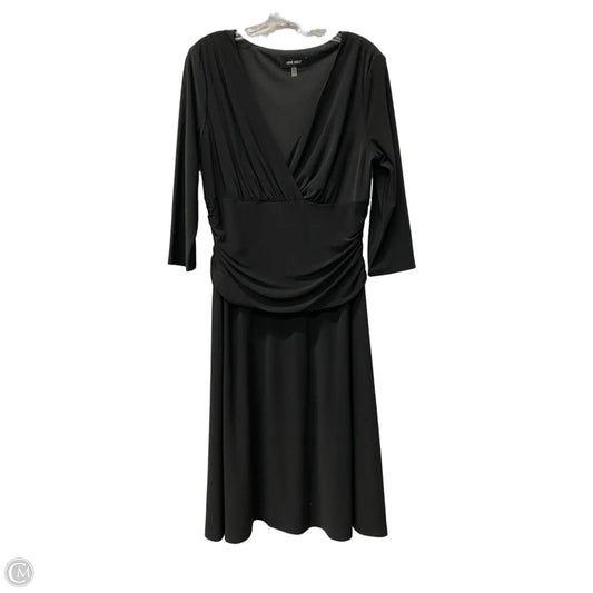 Dress Party Midi By Nine West In Black, Size: L