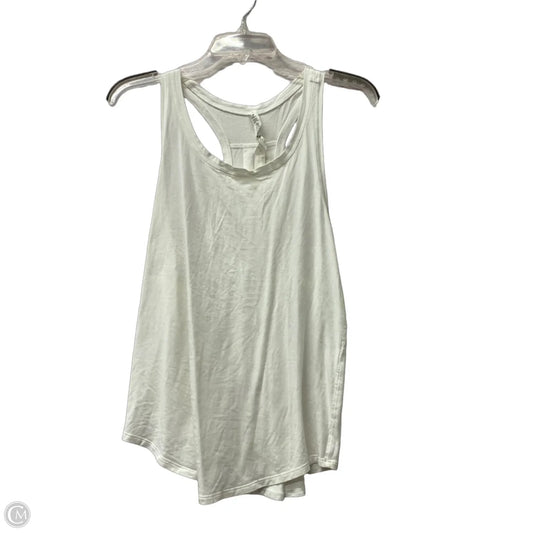 Athletic Tank Top By Lululemon In White, Size: S