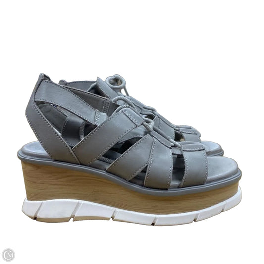 Sandals Heels Platform By Sorel In Beige, Size: 7.5