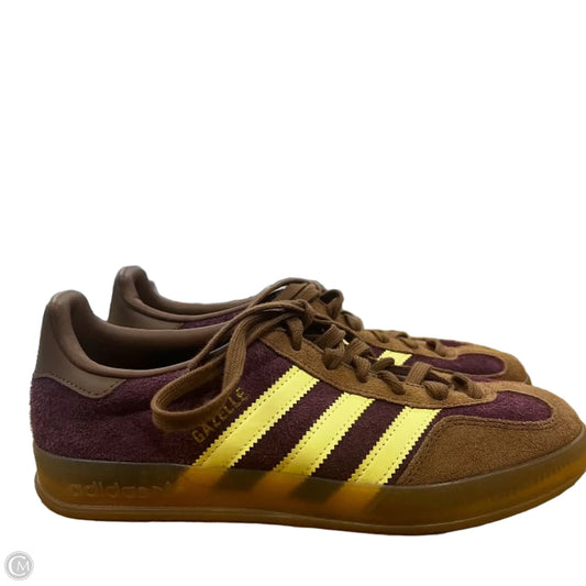 Shoes Athletic By Adidas In Brown & Purple, Size: 7.5