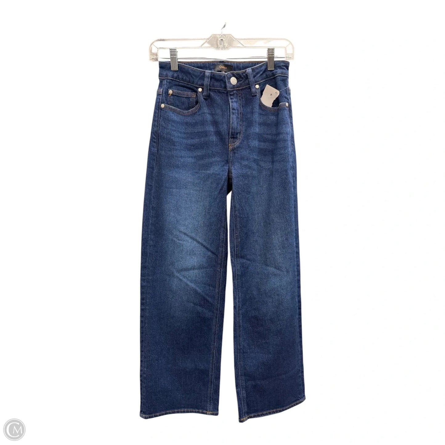Jeans Boot Cut By Quince In Blue Denim, Size: 2