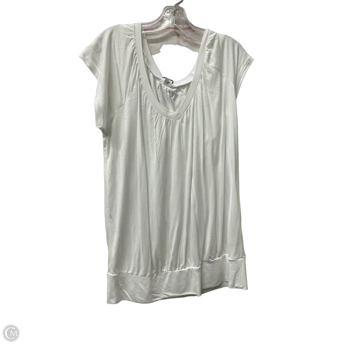 Top Short Sleeve By Lascana In White, Size: L
