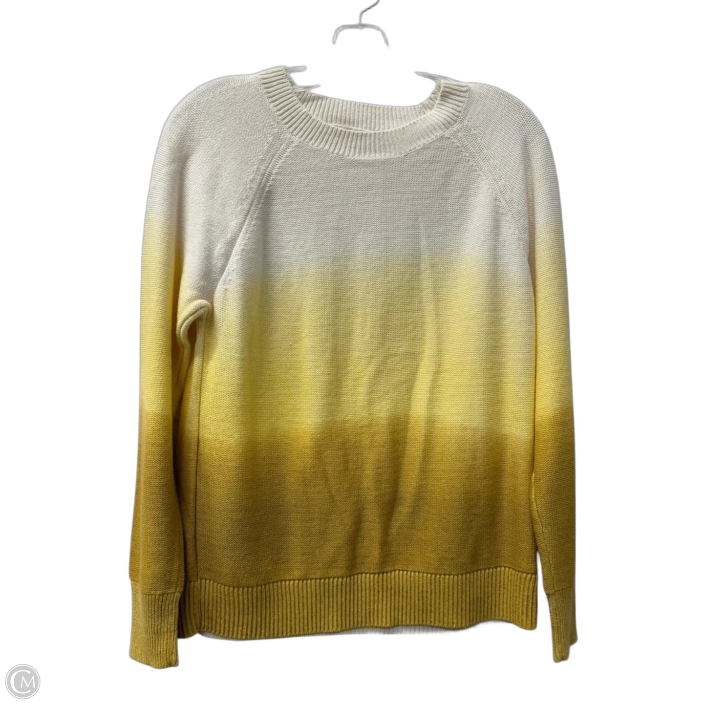 Sweater By Loft In Yellow, Size: S