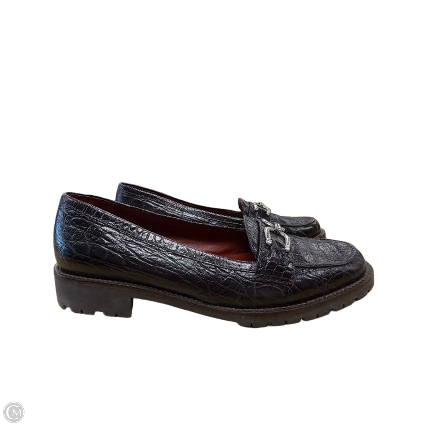 Shoes Flats By Talbots In Maroon, Size: 8.5