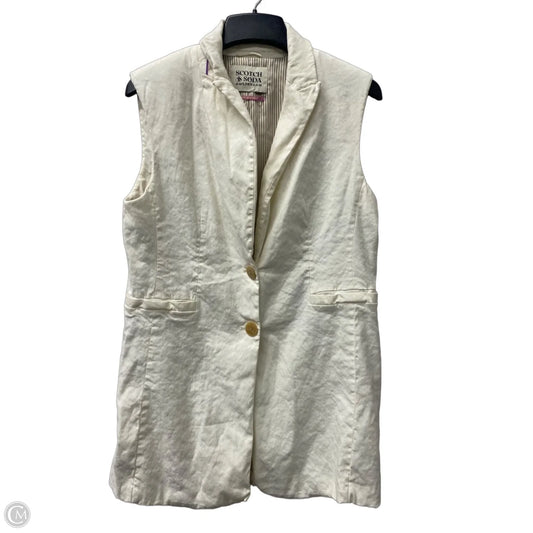 Vest Other By Scotch & Soda In Cream, Size: Xl