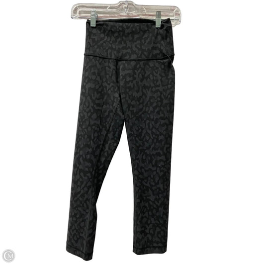 Athletic Leggings By Lululemon In Black, Size: S