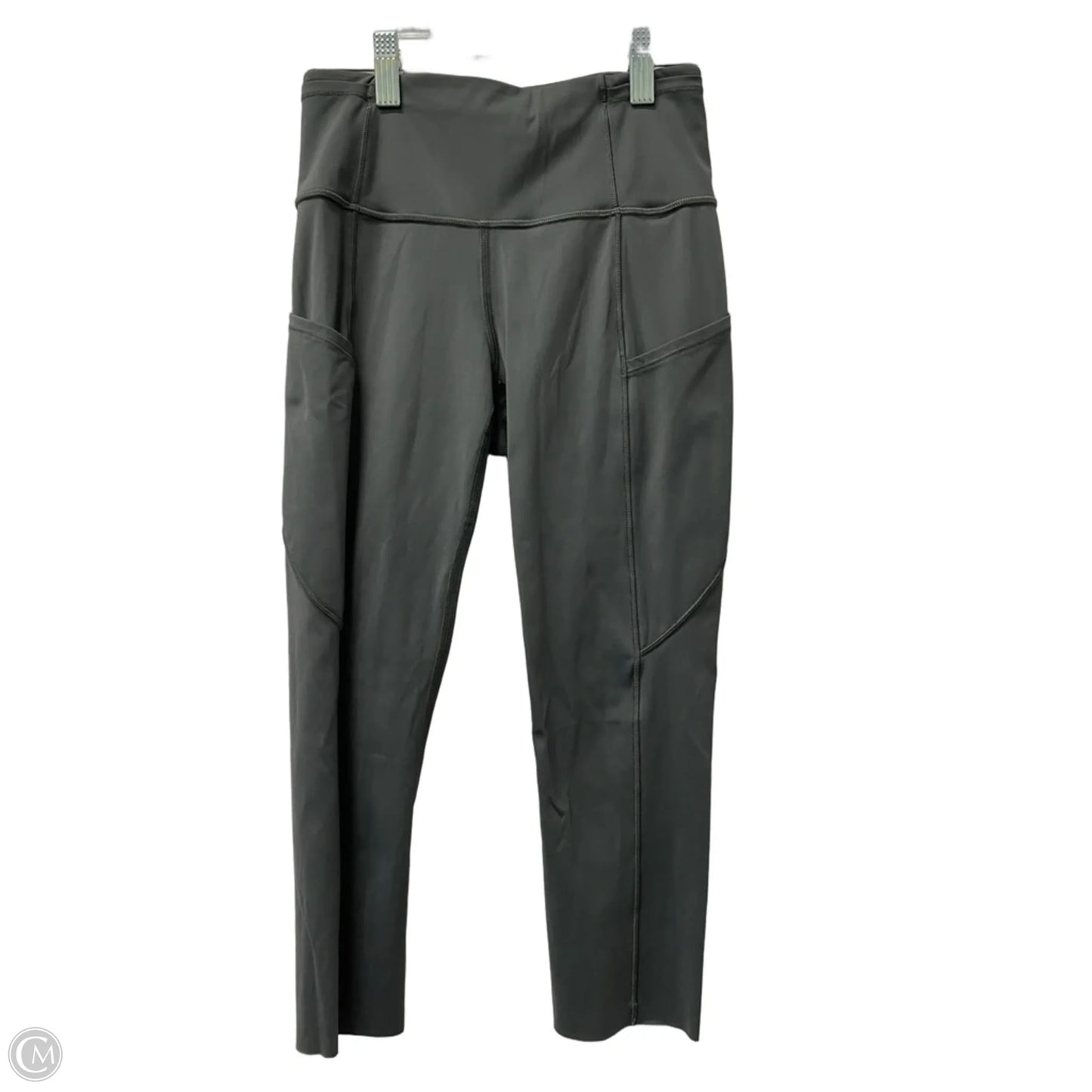 Athletic Leggings By Lululemon In Grey, Size: S