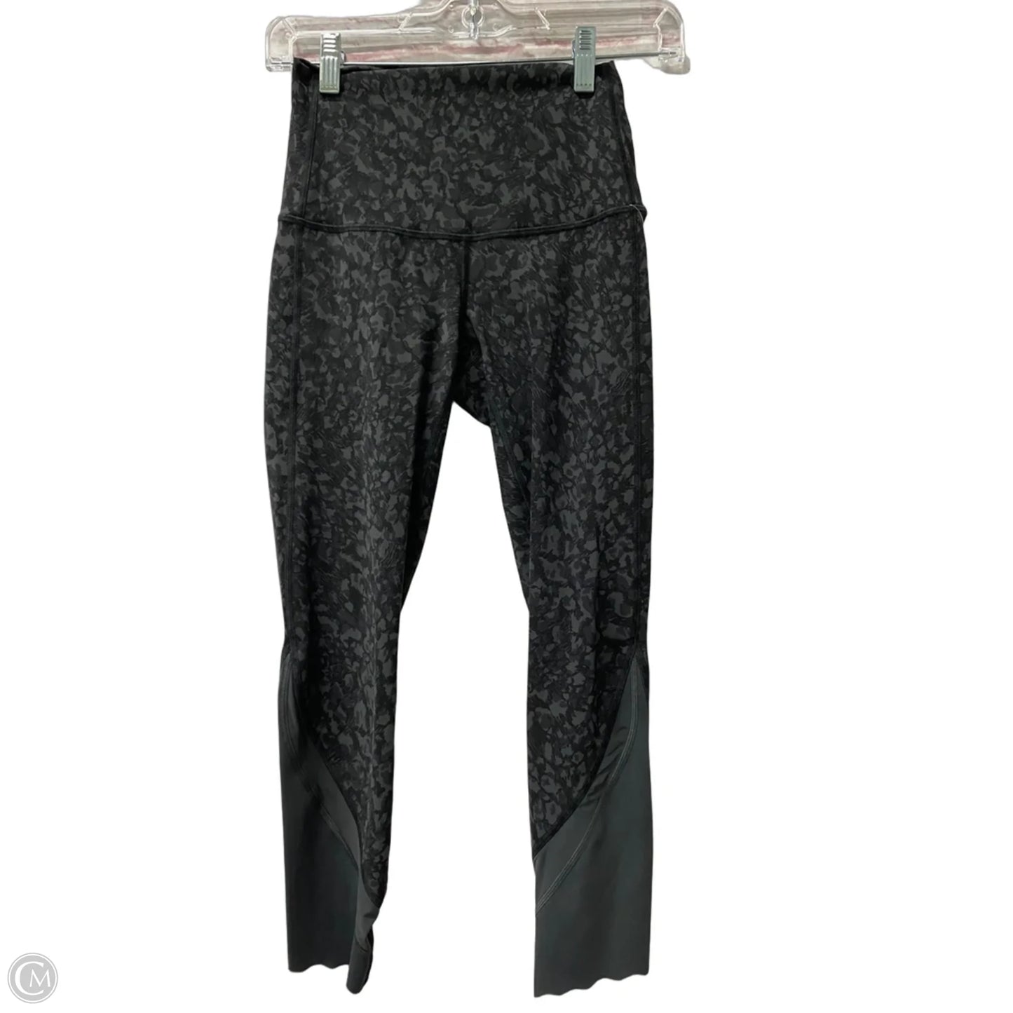 Athletic Leggings By Lululemon In Grey, Size: S