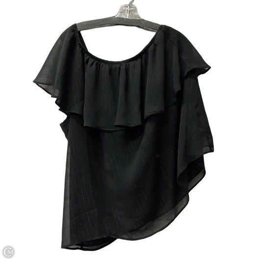 Top Short Sleeve By Torrid In Black, Size: 1x