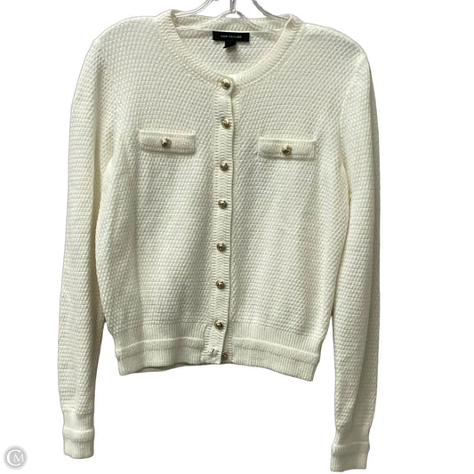 Sweater By Ann Taylor In White, Size: Xs