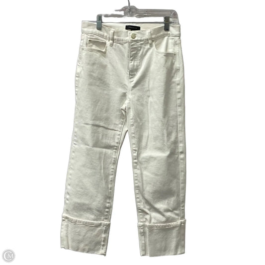 Jeans Skinny By Ann Taylor In White, Size: 2p