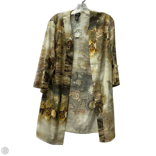 Cardigan By Chicos Private Collection In Brown, Size: M