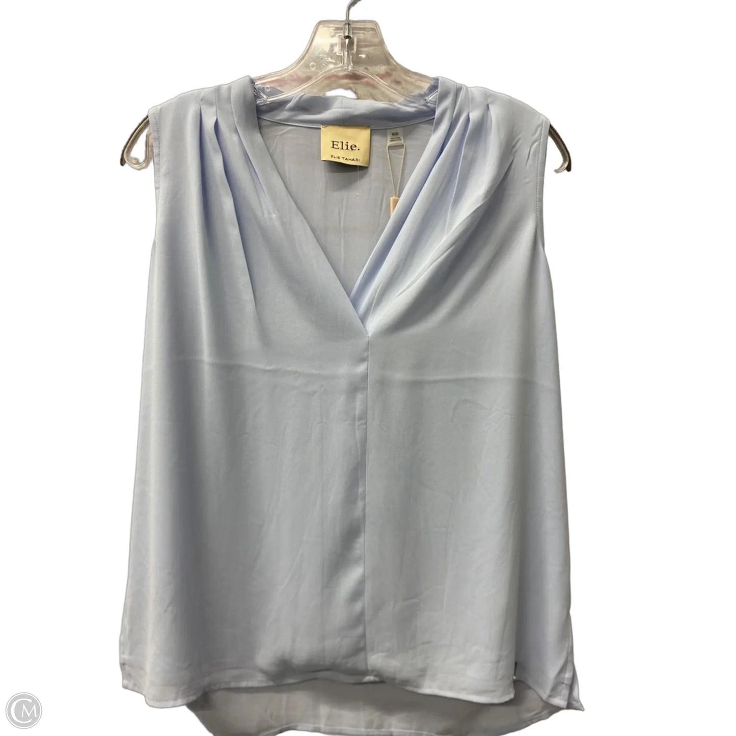 Top Sleeveless By Elie Tahari In Blue, Size: M