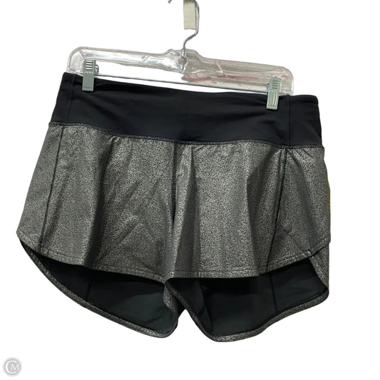 Athletic Shorts By Lululemon In Black, Size: M