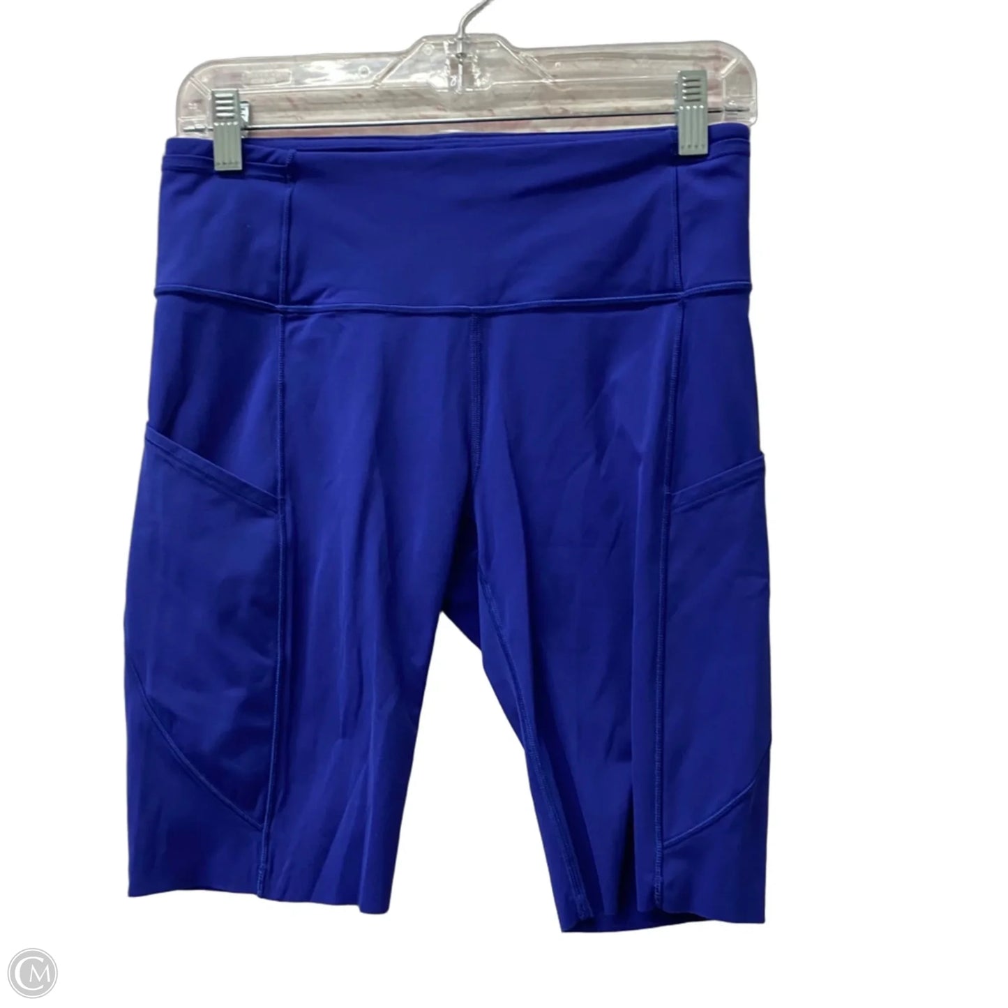 Athletic Shorts By Lululemon In Blue, Size: M