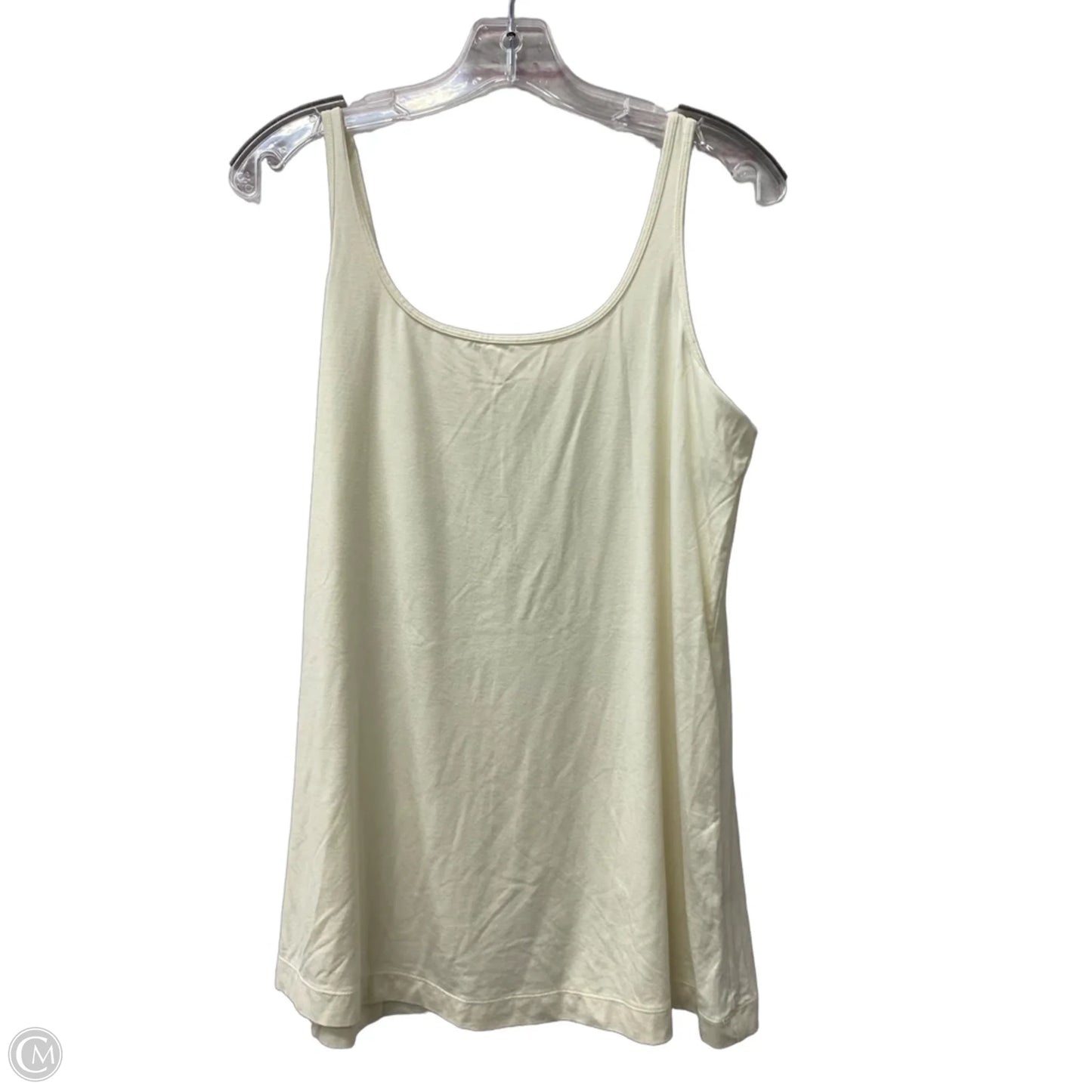 Top Sleeveless By 14th And Union In Cream, Size: 1x