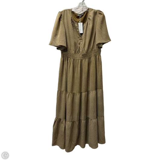 Dress Casual Maxi By Baltic Born In Brown, Size: Xl