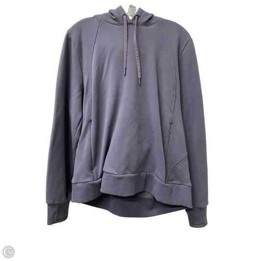 Athletic Sweatshirt Hoodie By Athleta In Purple, Size: Xl